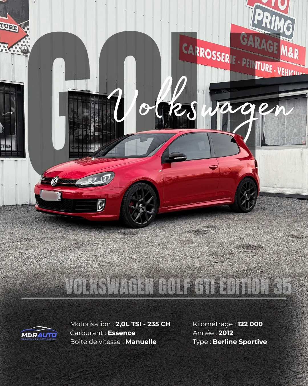 Volkswagen Golf Vi 2.0 Tsi 235Ch Gti Edition 35 3P