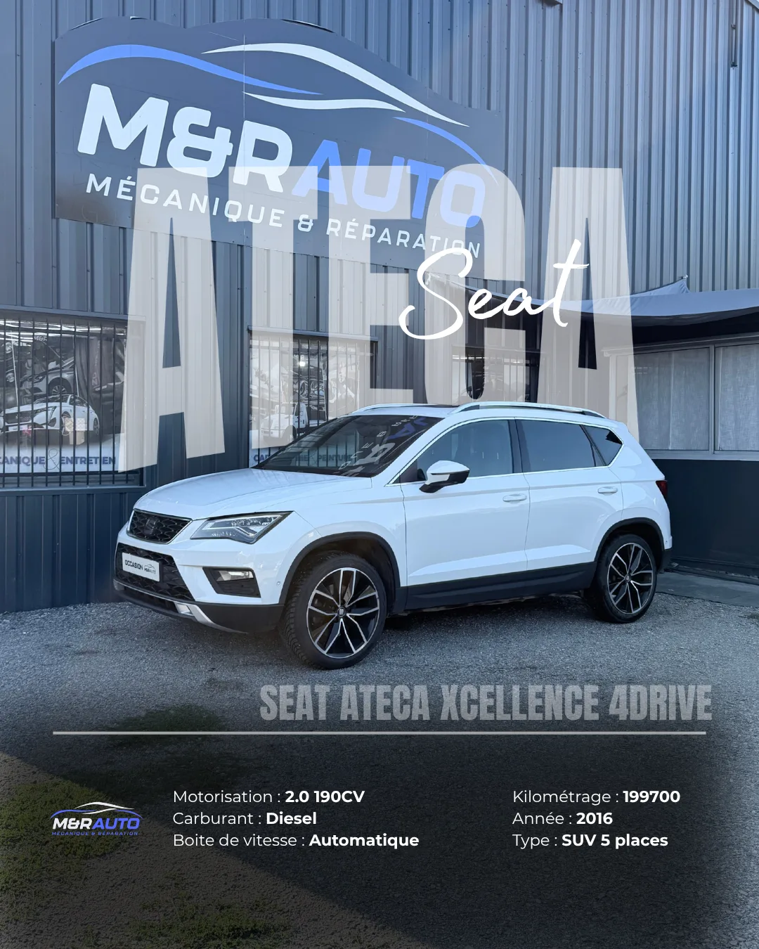Seat Ateca 2.0 Tdi 190Ch Start&Stop