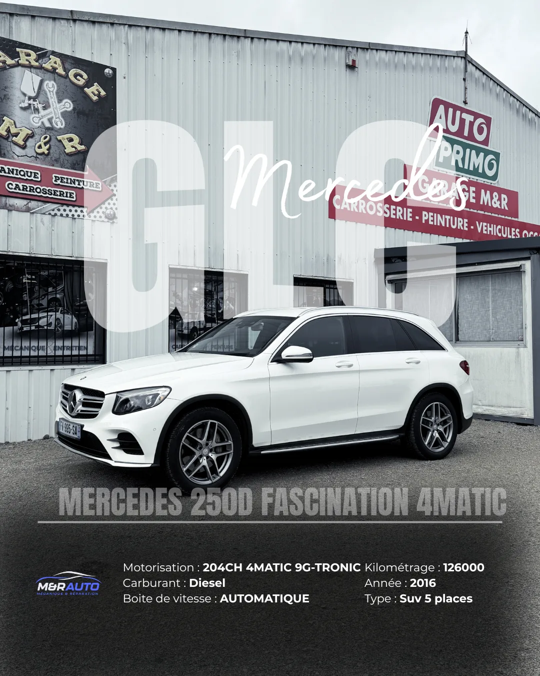 Mercedes Glc 250 D Fascination 4Matic