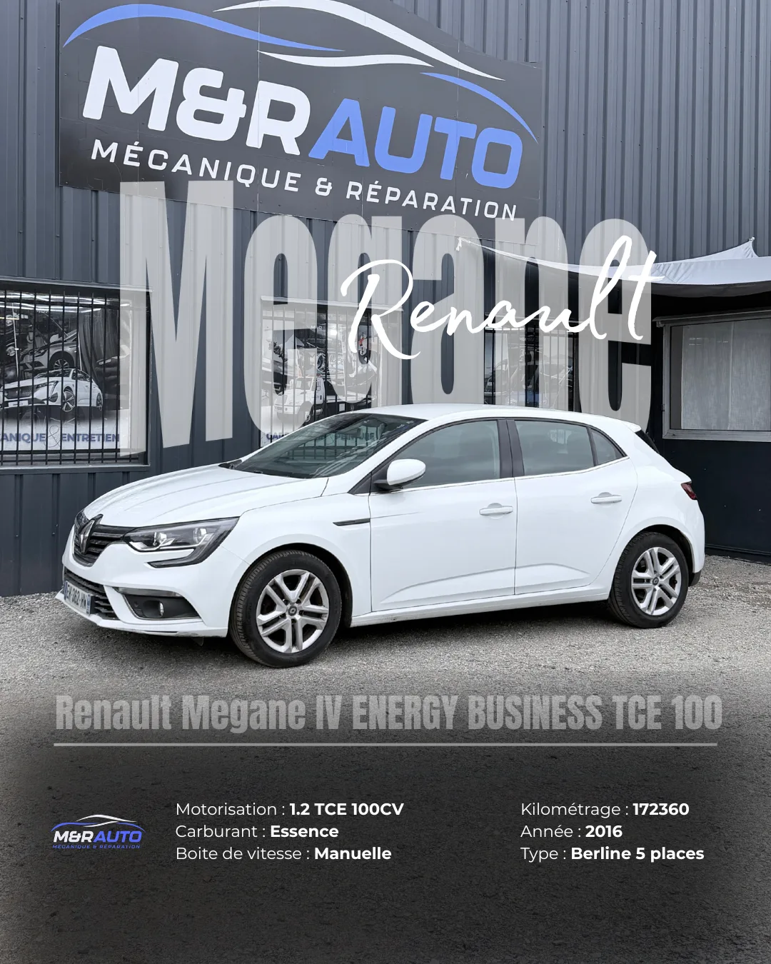Renault Megane Iv 1.2 Tce 100Ch Energy